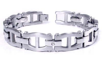 COLIBRI Stainless Steel Diamond Bracelet
