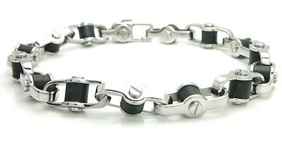 Nitrogen Stainless Steel Mechanic Link Bracelet