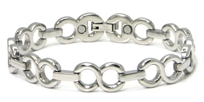 Stainless Steel Infinity Link Bracelet