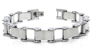Stainless Steel Mechanic Bike Link Bracelet