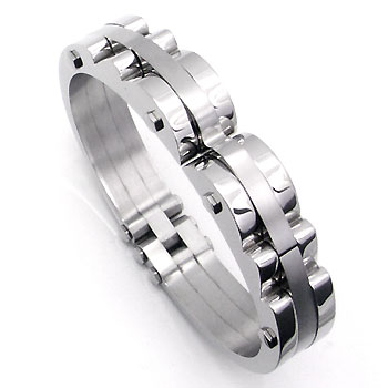 HULK Stainless Steel Mechanic Cuff Bracelet