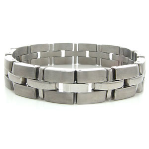 Titanium Men's Link Bracelet