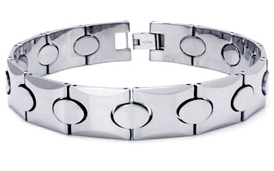 Tungsten Carbide Men's Bracelet