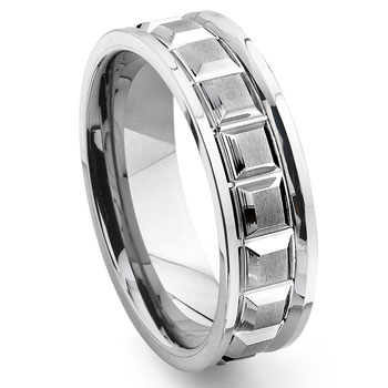 VIKINGS Tungsten Carbide Wedding Band Ring