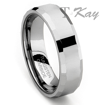 CICERO Men's Tungsten Carbide Ring