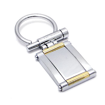 COLIBRI Stainless Steel Gold Key Ring