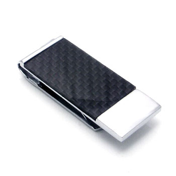 COLIBRI Stainless Steel Carbon Fiber Money Clip