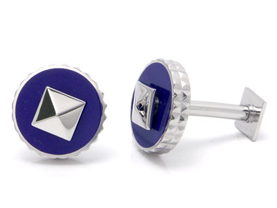 ST Dupont Palladium Purple Reversible Cufflinks
