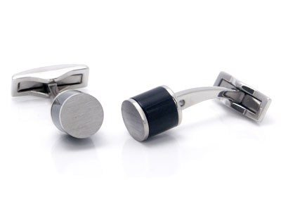 ST Dupont Palladium Black Resin Cufflinks