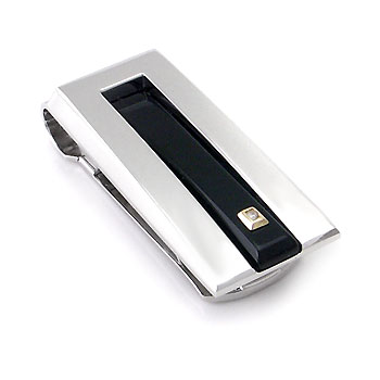 Dolan Bullock EMPIRE 14K Gold & Diamond Silver Money Clip