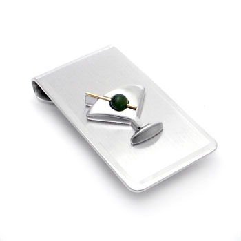 Dolan Bullock MARTINI 14K Gold Sterling Silver Money Clip