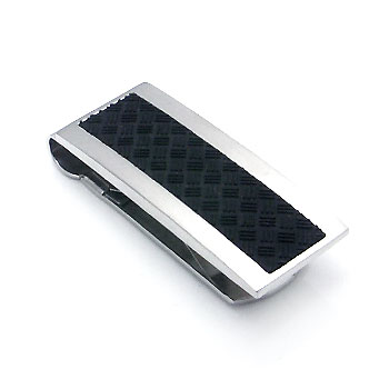COLIBRI Stainless Steel Money Clip w/ Rubber