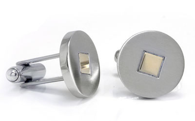 Dolan Bullock ST TROPEZ Stainless Steel Money Clip Cufflinks Gift Set