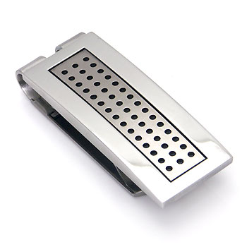COLIBRI ABYSS Stainless Steel Titanium Money Clip