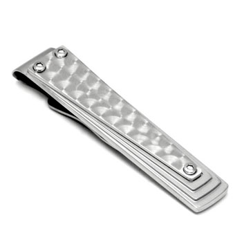 LAMBORGHINI Swirl Series Titanium Steel Tie Bar