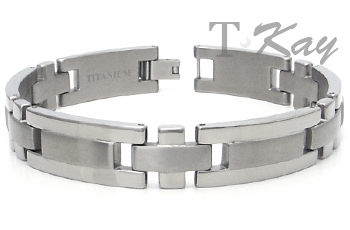 Men's Titanium Link Bracelet