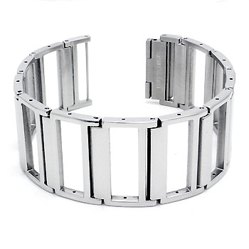 Manuel.Zed High Polished Stainless Steel 26MM Bracelet