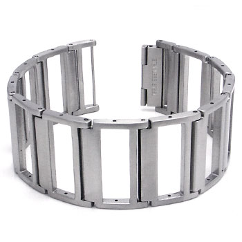 Manuel.Zed Matte Stainless Steel 26MM Bracelet