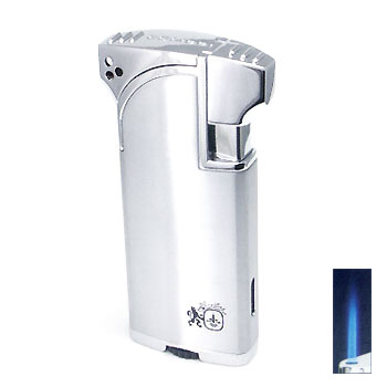 Colibri Morpheus II Silver Satin/Polish Lighter
