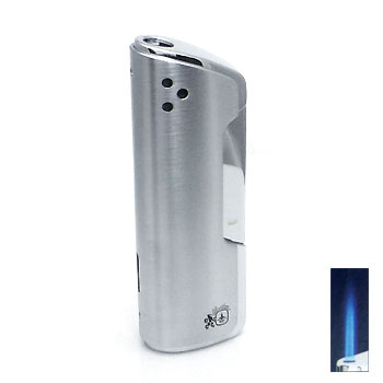 Colibri Afterburner Satin/Polished Silver Lighter