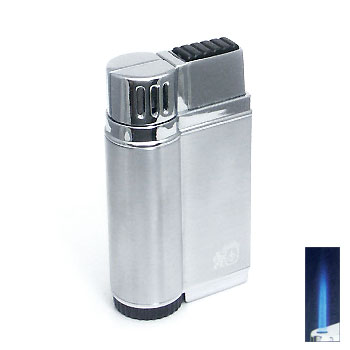 Colibri Bravo Satin/Polished Silver Lighter