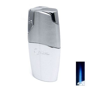Colibri Rio Satin/Polished Silver Lighter