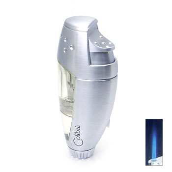 Colibri Talon II Transluscent Silver Lighter