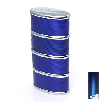 Colibri Reactor Ocean Blue/Polished Silver Lighter
