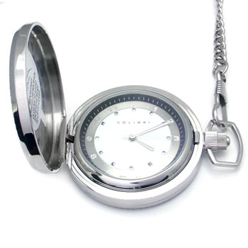 Colibri Pocket Watch Key Ring Set