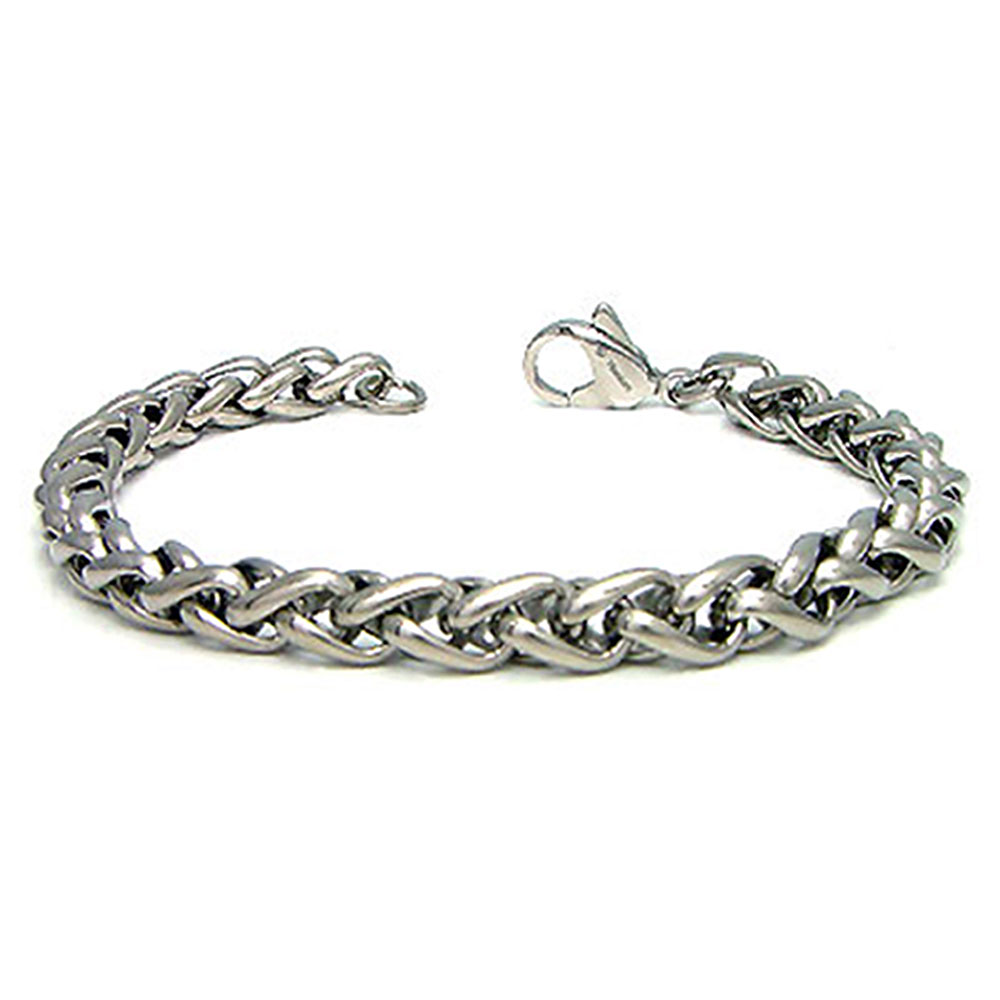 7mm Italian Chain Link Bracelet