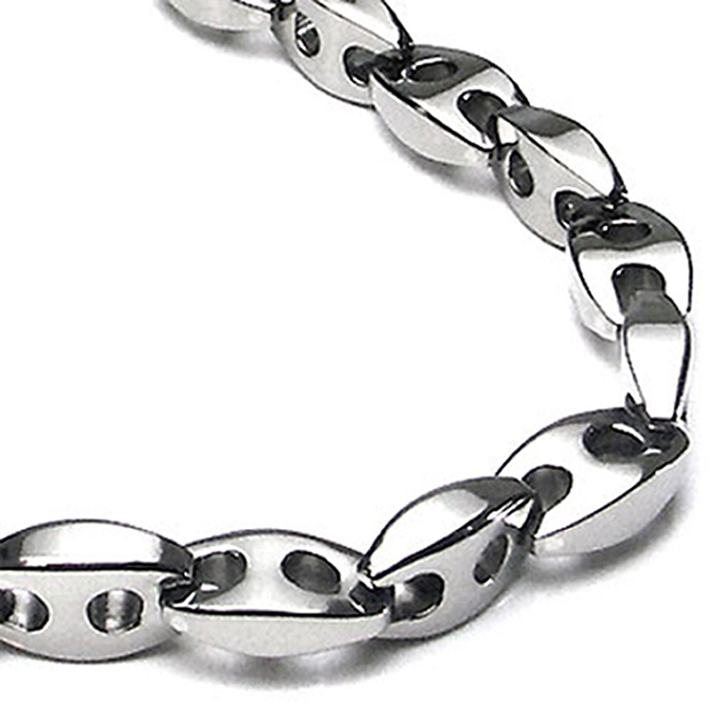 Stainless Steel Men's Large Box Link Necklace Chain Sz 28