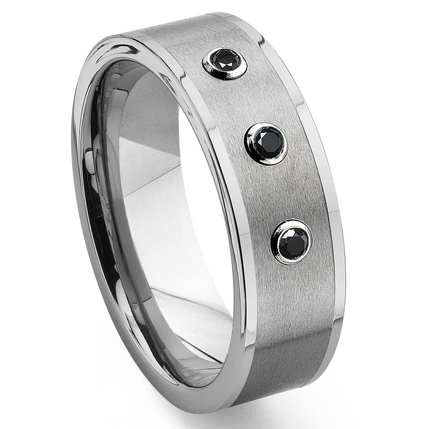 Diamond Men’s Wedding Ring