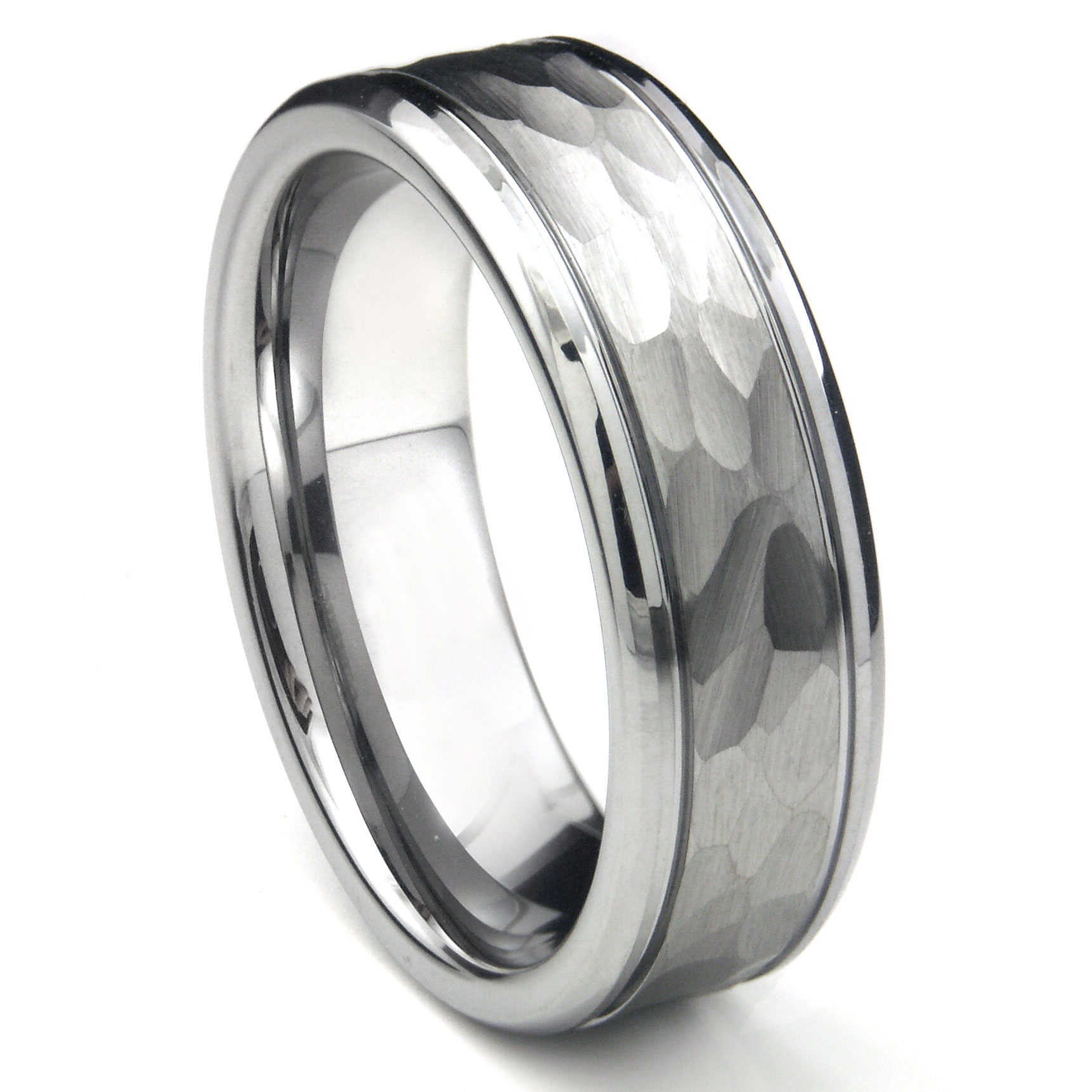 ... for a men s wedding band our tungsten carbide hammer finish wedding