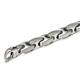 Stainless Steel Link Two-Tone Finish Men's Bracelet