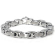 Stainless Steel Link Two-Tone Finish Men's Bracelet