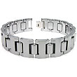 GLADIATER Tungsten Carbide Men's Link Bracelet
