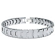 ANGELENO Tungsten Carbide Men's Link Bracelet