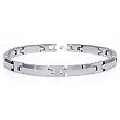 PRISM Tungsten Carbide Men's Link Bracelet