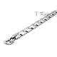 Stainless Steel Satin Link Men's Bracelet