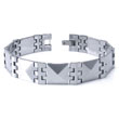 Tungsten Carbide Diamond-Link Men's Bracelet