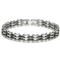 Stainless Steel Two Tone Bicycle Link Bracelet