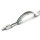 Stainless Steel Black Resin Engravable ID Link Bracelet