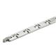 Stainless Steel Satin Finish Link Bracelet