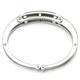 Stainless Steel Carbon Fiber ID Cuff Bracelet