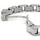 Stainless Steel Men's Mechanic Bike Link Bracelet