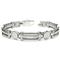 Stainless Steel Double Cable Men's Bracelet