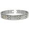 Titanium 18K Gold Inlayed Men's Bracelet