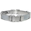 Stainless Steel Carbon Fiber Men's Bracelet