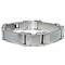 Stainless Steel Silver Carbon Fiber Men's Bracelet