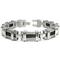 Men's Black Titanium Cable Link Bracelet